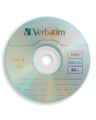 VERBATIM CD-R BLANCO GRABABLE 100 UNI (96524)