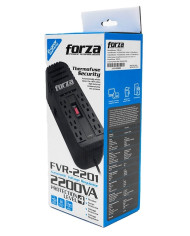 FORZA REGULADOR DE VOLTAJE 2200VA 8 TOMAS (FVR-2201)