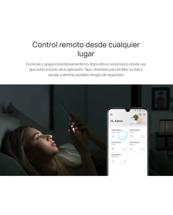 TP-LINK ENCHUFE INTELIGENTE WIFI 2*PACKS (P100)