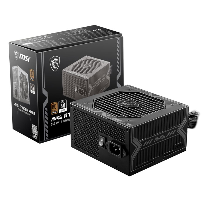 MSI FUENTE DE PODER ATX 750W 80+ BRONZE (MAG A750BN)