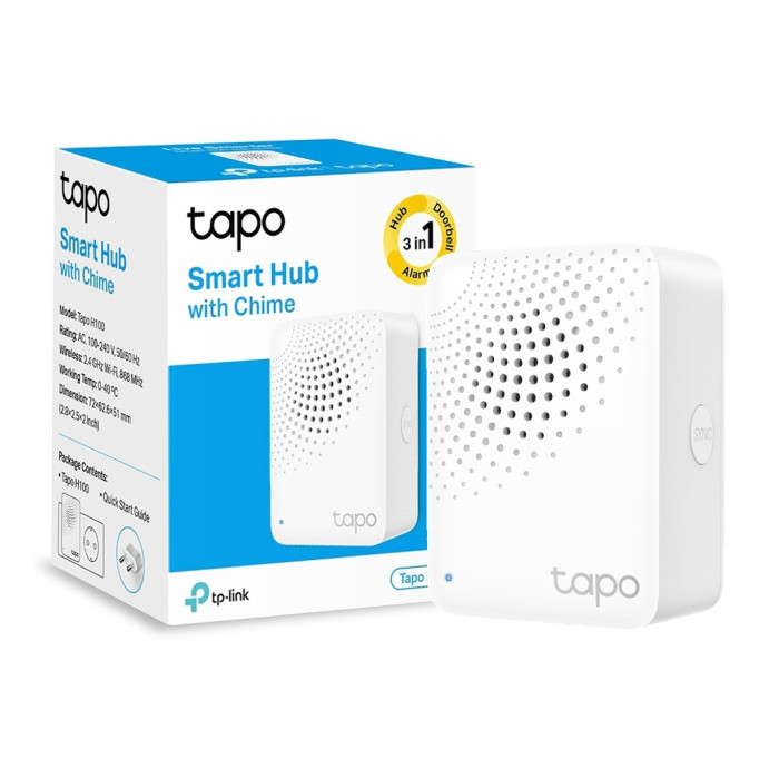 TAPO HUB INTELIGENTE CON ALARMA (H100)