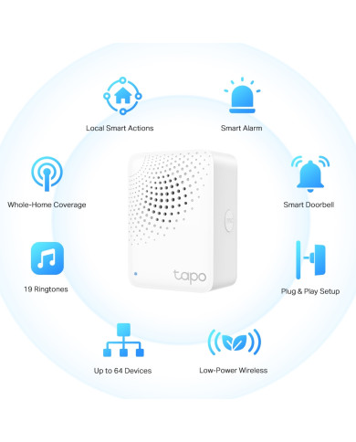 TAPO HUB INTELIGENTE CON ALARMA (H100)