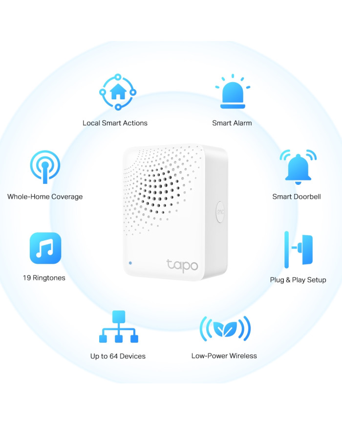 TAPO HUB INTELIGENTE CON ALARMA (H100)