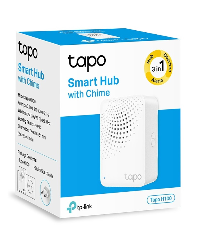TAPO HUB INTELIGENTE CON ALARMA (H100)
