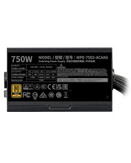 COOLER MASTER FUENTE DE PODER ATX 750W 80+ GOLD (G GOLD 750 V2))