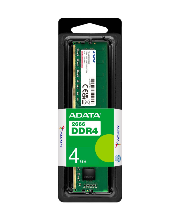 ADATA RAM 4GB DIMM DDR4 2666MHZ