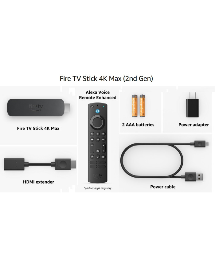 AMAZON FIRE TV STICK 4K MAX WIFI 6E