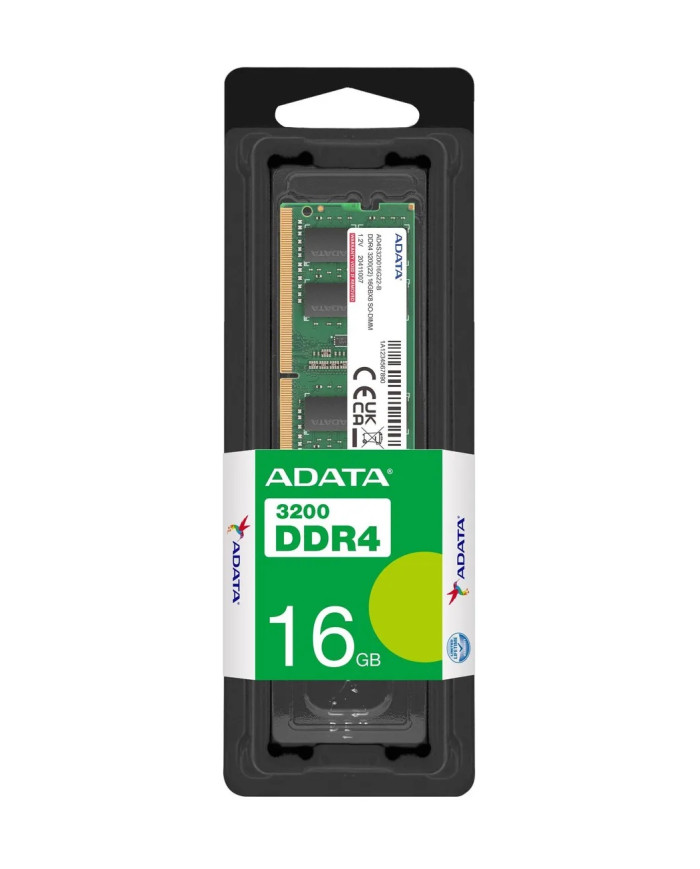 ADATA RAM 16GB SODIMM DDR4 3200MHZ