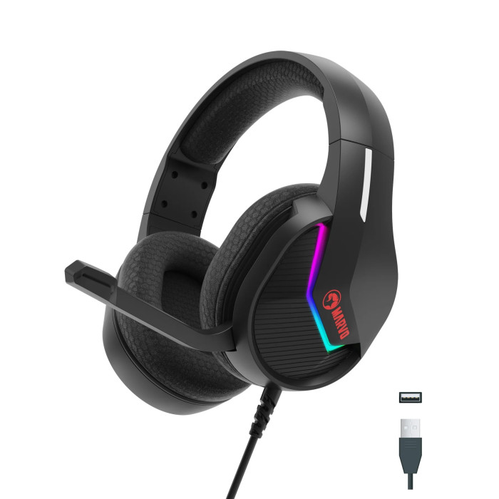 AUDIFONO MARVO SCORPION TACTIC 40 USB (H8618)