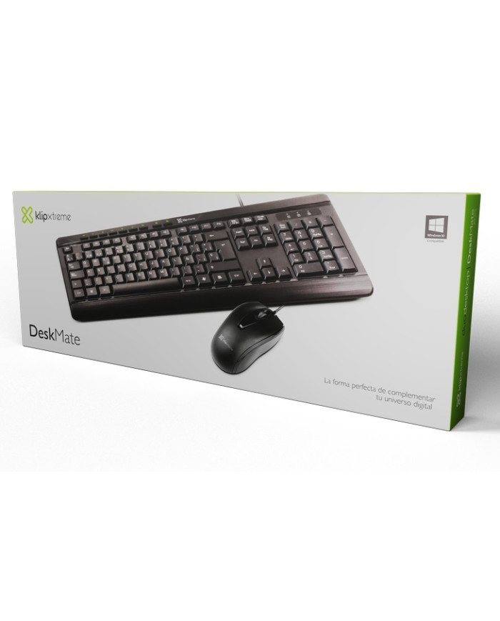 KLIPXTREME COMBO TECLADO + MOUSE CON MULTIMEDIA (KCK-251S))