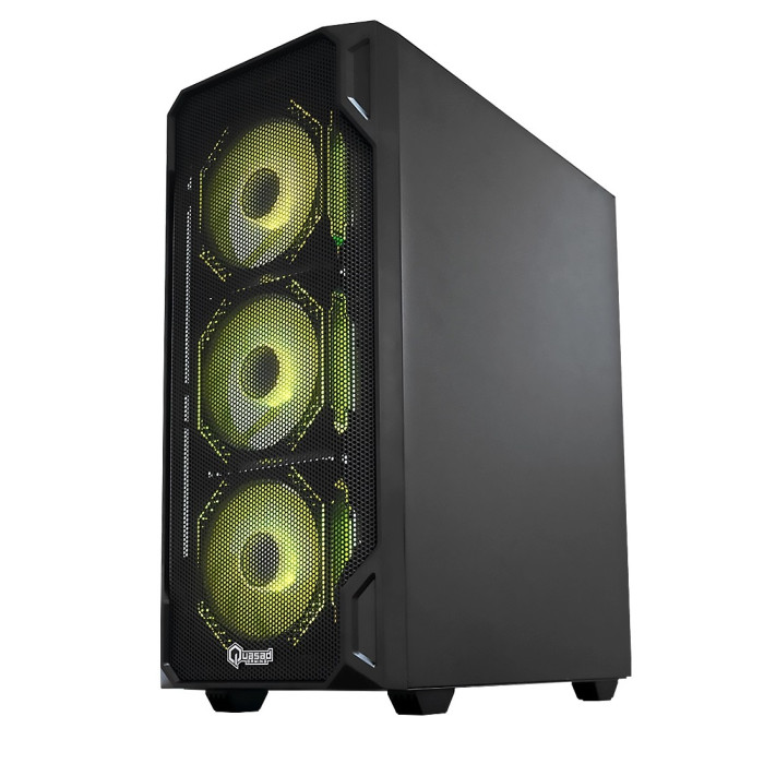 QUASAD CASE GAMER ATX MID-TOWER VIDRIO (QG-027)