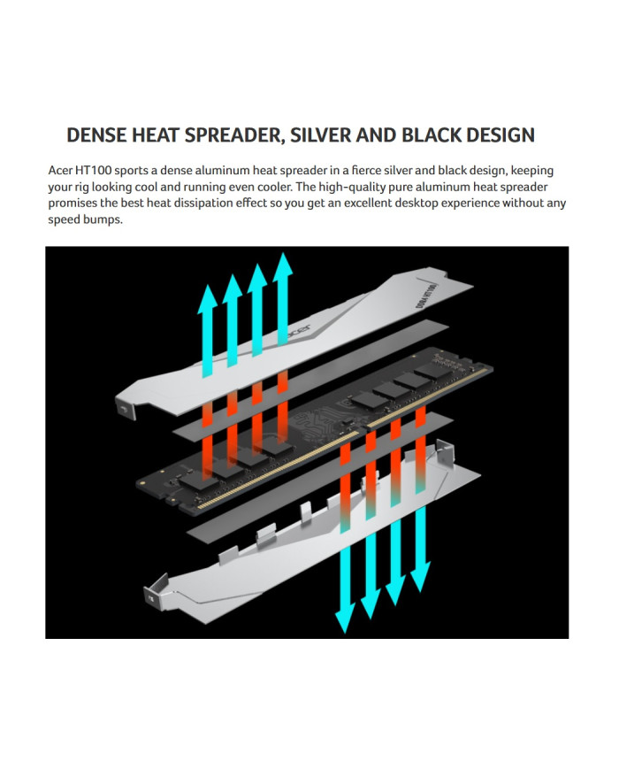 ACER RAM 16GB DIMM DDR4 3200MHZ (HT100)