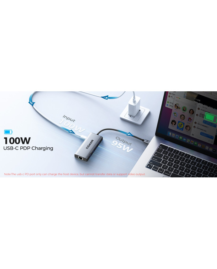 QGEEM HUB USB-C 9 EN 1 MULTIPUERTOS