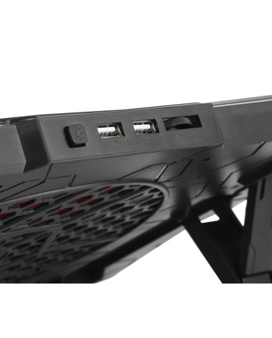 MARVO BASE VENTILADOR ATLAS 40 LED RGB HASTA 17" (FN-40)