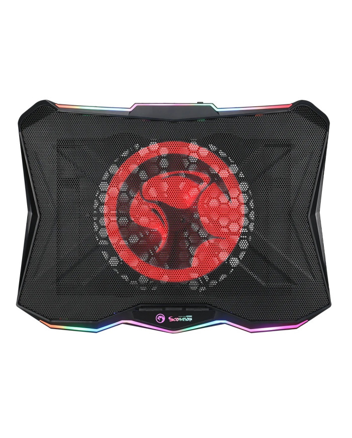 MARVO BASE VENTILADOR ATLAS 40 LED RGB HASTA 17" (FN-40)