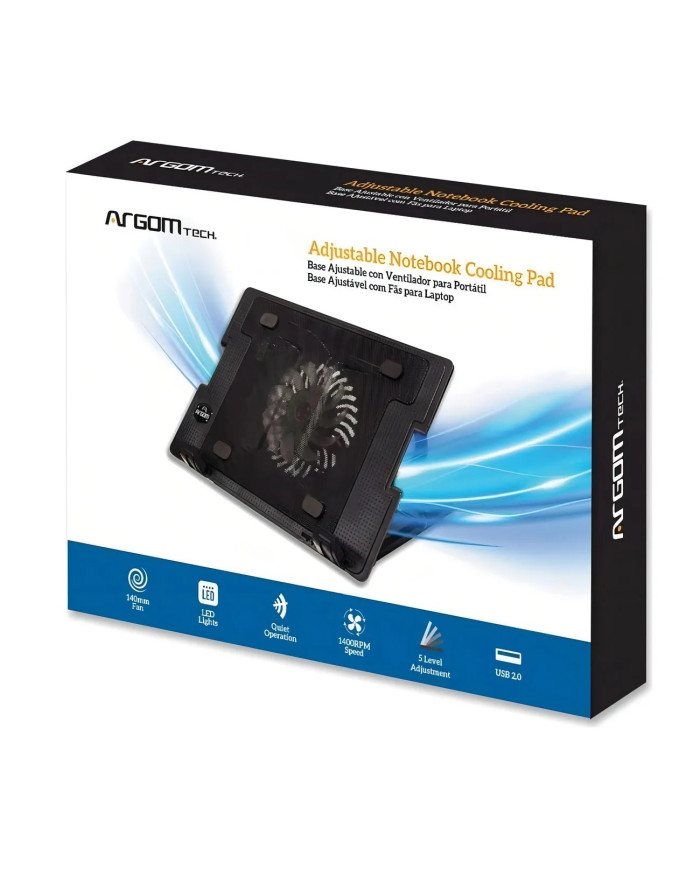 ARGOM BASE VENTILADOR HASTA 15.6" (CF-1594)