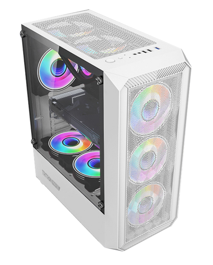 ARMAGGEDDON CASE GAMER BLANCO ATX MID-TOWER VIDRIO (TRITRON PRO 100)