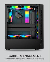 ARMAGGEDDON CASE GAMER BLANCO ATX MID-TOWER VIDRIO (TRITRON 3)