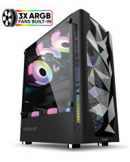 ARMAGGEDDON CASE GAMER BLANCO ATX MID-TOWER VIDRIO (TRITRON PRO 100)