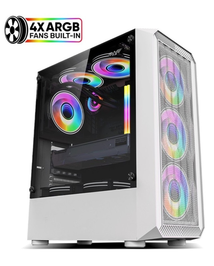 ARMAGGEDDON CASE GAMER BLANCO ATX MID-TOWER VIDRIO (TRITRON PRO 100)