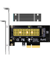 GLOTRENDS M.2 NVMe a TARJETA PCIE 4.0 x4 (PA09-HS)