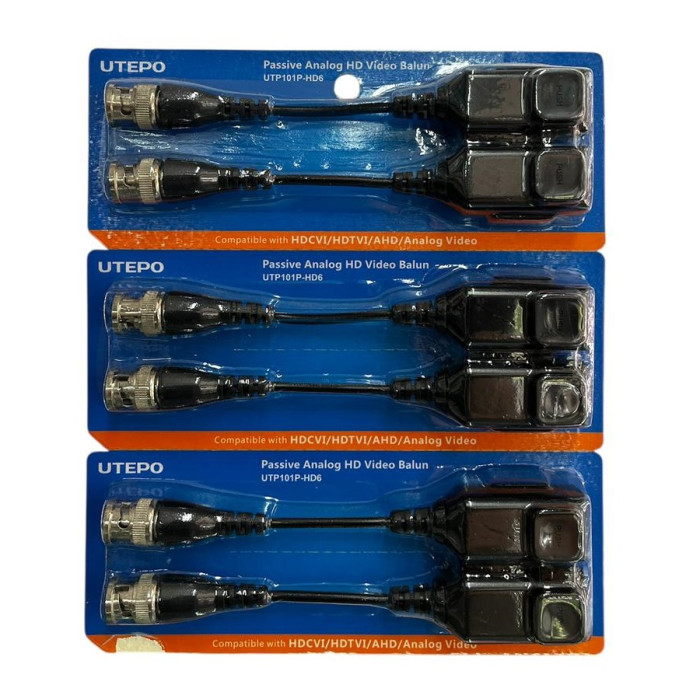 UTEPO VIDEO BALUN 4K PAR (UTP101P-HD6)