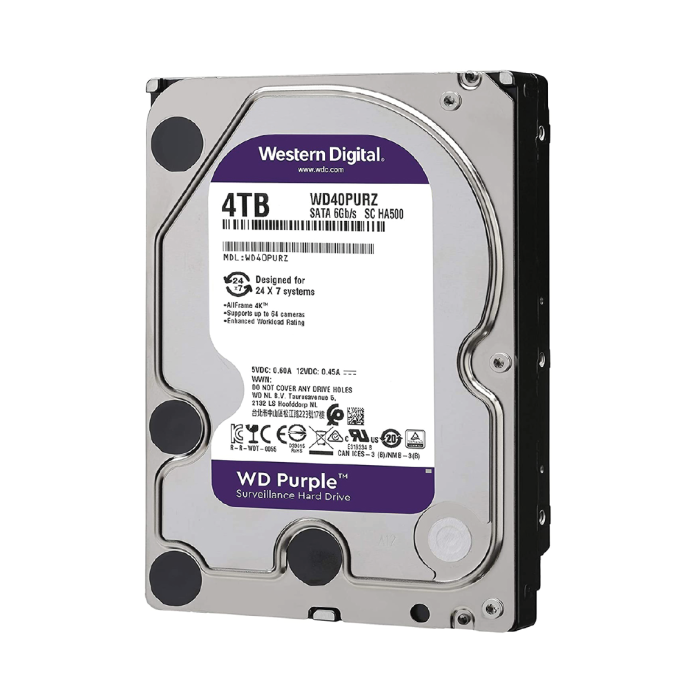 WD DISCO DURO 6TB HDD PURPLE 3.5" SATA