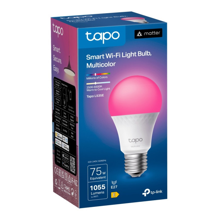 TP-LINK FOCO TAPO LED INTELIGENTE WIFI RGB MULTICOLOR (L535E)