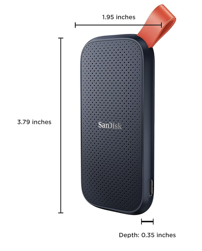 SANDISK DISCO SOLIDO 1TB SSD EXTERNO USB 3.2 (E30)
