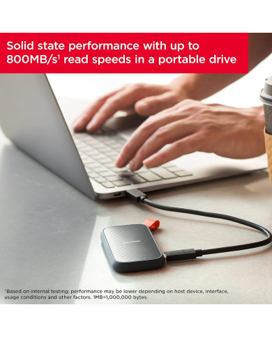 SANDISK DISCO SOLIDO 1TB SSD EXTERNO USB 3.2 (E30)