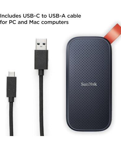 SANDISK DISCO SOLIDO 1TB SSD EXTERNO USB 3.2 (E30)