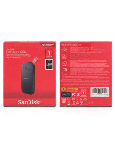 SANDISK DISCO SOLIDO 1TB SSD EXTERNO USB 3.2 (E30)