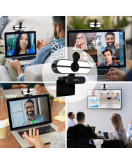 ARGOM CAMARA WEB 1080P FULL HD con MICROFONO (CAM 45)