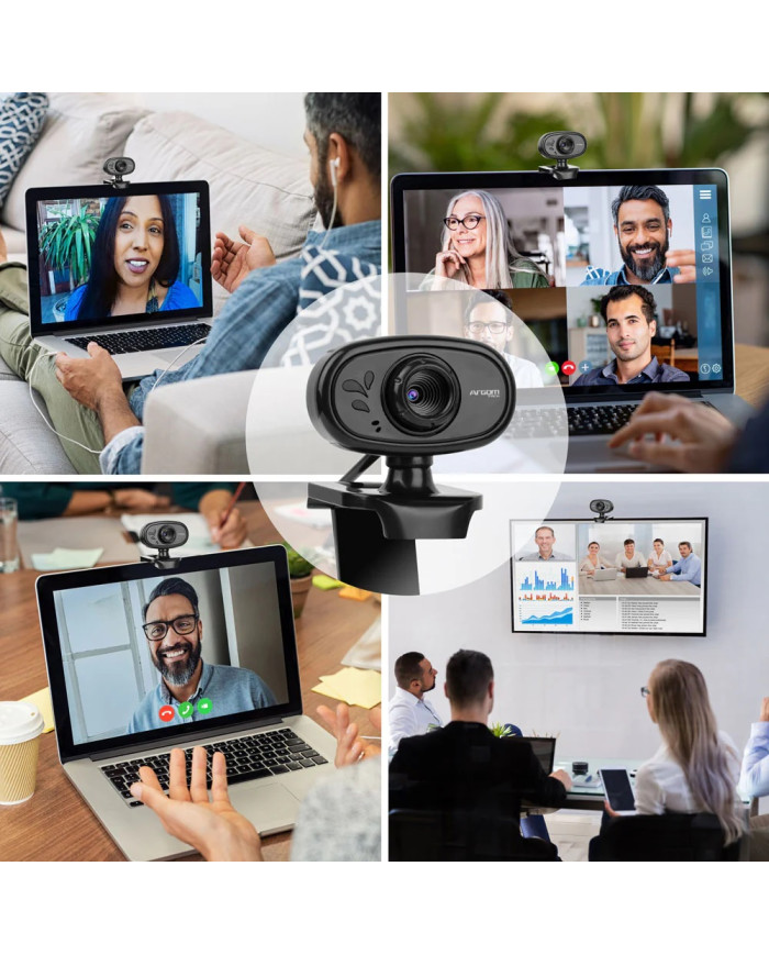 ARGOM CAMARA WEB 720P HD con MICROFONO (CAM 20)