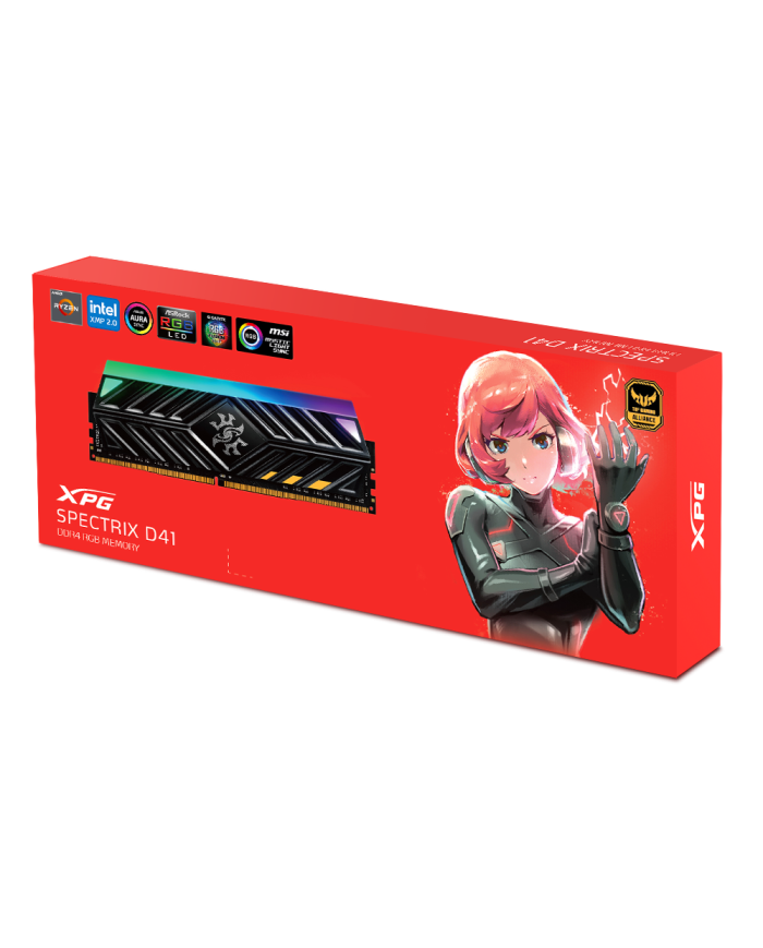 XPG SPECTRIX D41 DIMM 16GB DDR4 3200MHZ RGB