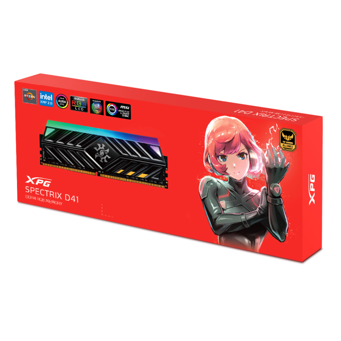 XPG SPECTRIX D41 DIMM 16GB DDR4 3200MHZ RGB