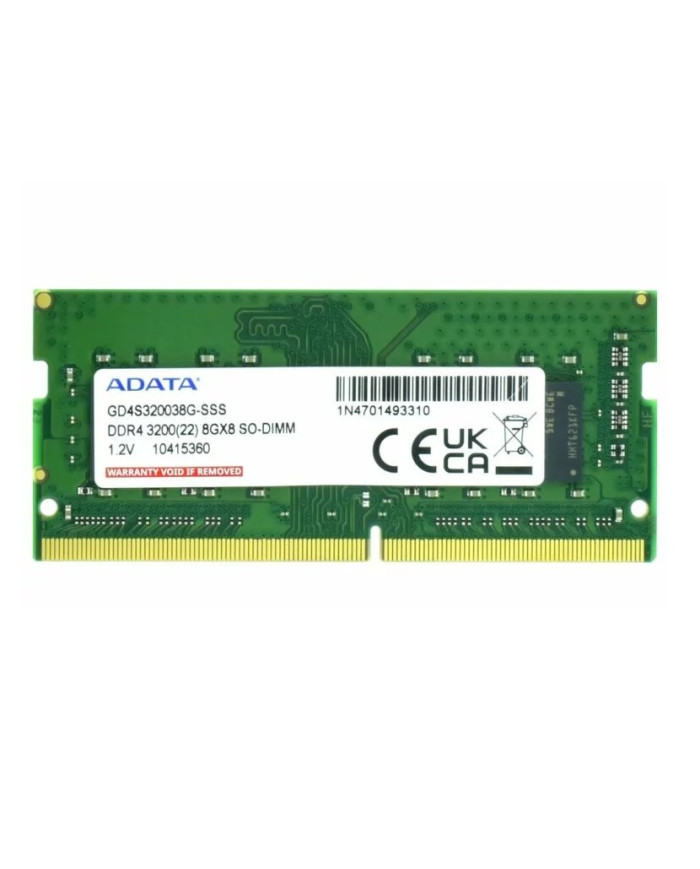 ADATA RAM 8GB SODIMM DDR4 2666MHZ