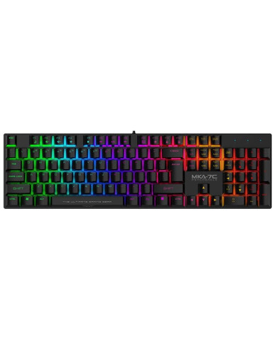 ARMAGGEDDON TECLADO MECANICO GAMER LED USB (MKA-7C)