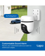 TP-LINK TAPO CAMARA DE SEGURIDAD 2MP WIFI GIRATORIA EXTERIOR IP65 (C500)