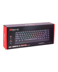 XTRIKE ME TECLADO MECANICO GAMER 60% RGB (GK-995W)
