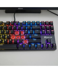 XTRIKE ME TECLADO MECANICO GAMER 80% RGB (GK-989)