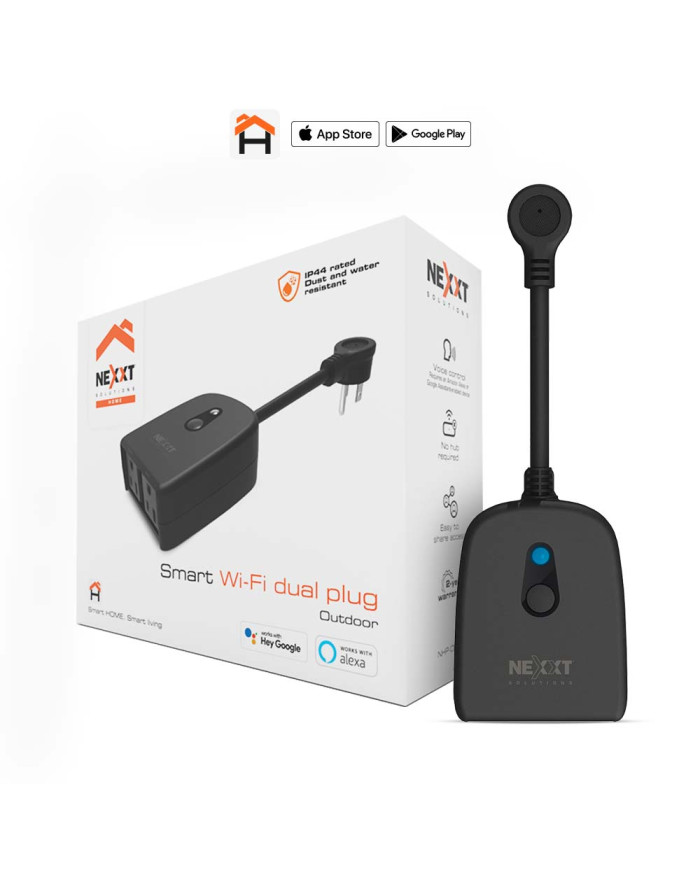 NEXXT ENCHUFE INTELIGENTE WIFI EXTERIOR (NHP-O610)