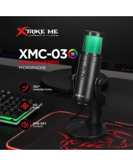 XTRIKE ME MICROFONO RGB USB (XMC-03)