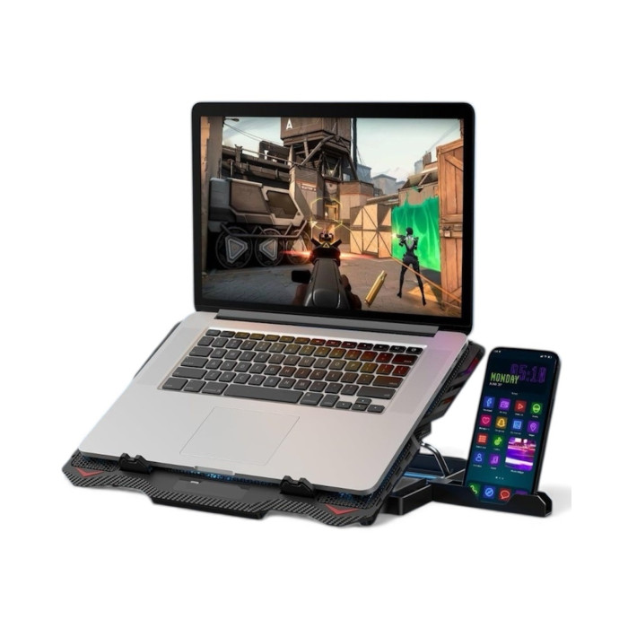 XTRIKE ME BASE VENTILADOR LED HASTA 15.6" (FN-813)