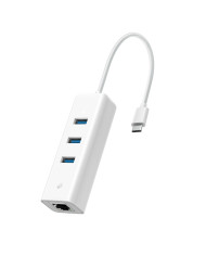 TP-LINK HUB USB-C a ETHERNET GIGABIT & 3*USB 3.0 (UE330C)