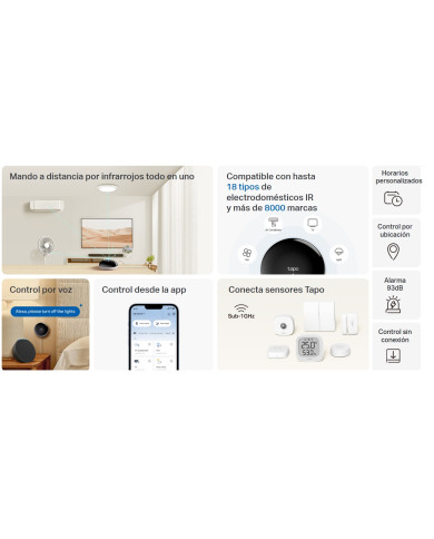 TP-LINK TAPO CONTROL INFRAROJO UNIVERSAL SMART & IoT (H110)