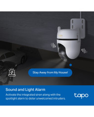 TP-LINK TAPO CAMARA DE SEGURIDAD WIFI/LAN 5MP GIRATORIA EXTERIOR (C530WS)