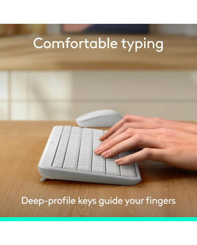 LOGITECH TECLADO COMPACTO BLUETOOTH BLANCO (K250)