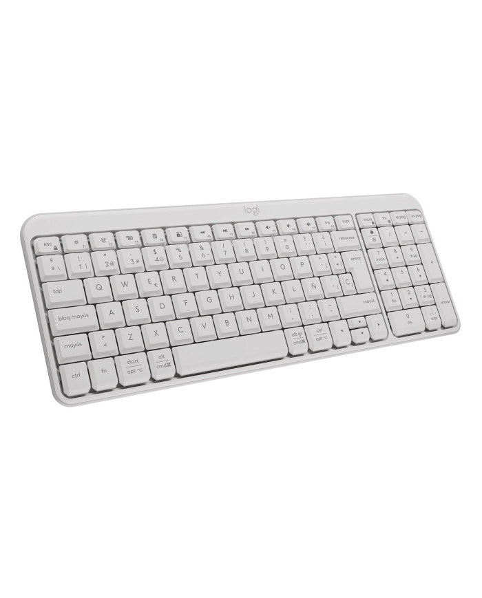 LOGITECH TECLADO COMPACTO BLUETOOTH BLANCO (K250)