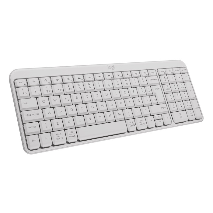 LOGITECH TECLADO COMPACTO BLUETOOTH BLANCO (K250)